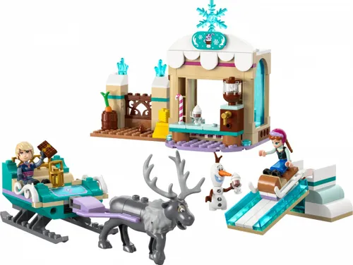 LEGO Klocki Disney 43256 Przygoda na sankach Anny