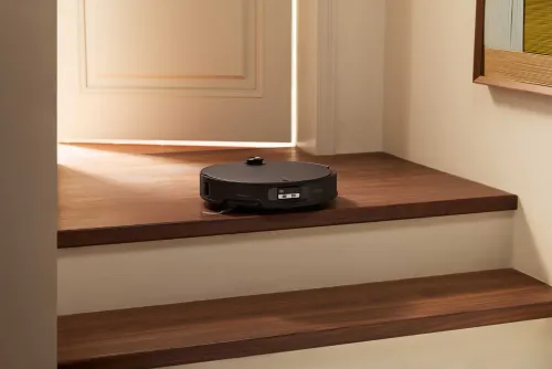Robot sprzątający Roborock Qrevo Edge 2 Funkcja mopowania Stacja oczyszczająca Tworzenie mapy pomieszczenia Funkcje AI Czarny