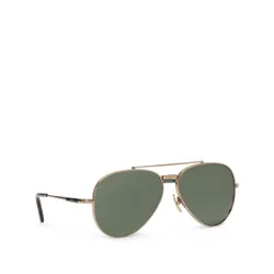 Okulary przeciwsłoneczne Ray-Ban Aviator Titanium 0RB8225 313852 Arista/Green - Rozmiar (EU) 62