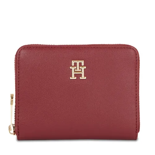 Женский кошелек Tommy Hilfiger Poppy Plus Med для AW0AW15259 Rouge XJS