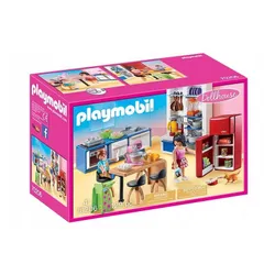 Playmobil Zestaw z figurkami Dollhouse 70206 Rodzinna kuchnia