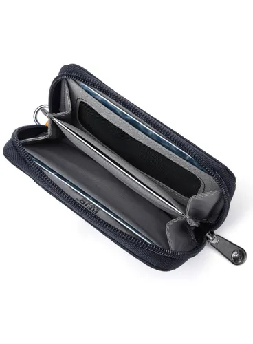 Portfel antykradzieżowy Pacsafe RFIDsafe Card Wallet - coastal blue