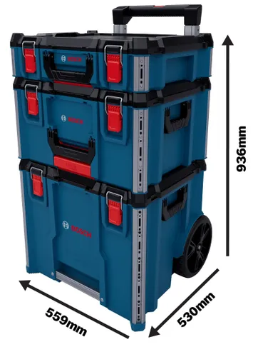 Zestaw skrzynek narzędziowych BOSCH 1600A037DY