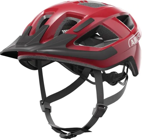 Kask rowerowy ABUS Aduro 3.0 Blaze Czerwony Miejski (rozmiar L)