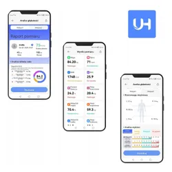 Waga łazienkowa WEBBER Siena PS636C Czarny