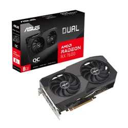 Karta graficzna ASUS Radeon RX 7600 OC Edition 8GB GDDR6 128bit FSR