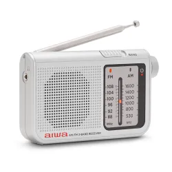 Radioodbiornik Aiwa RS-55/SL Radio FM Srebrny