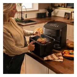 Air Fryer Frytkownica beztłuszczowa CECOTEC Cecofry&Grill Smoking 4500 3 w 1 z ukrytym grillem i wędzarnią
