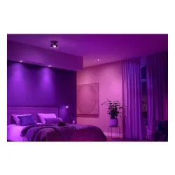 Oświetlenie punktowe Philips Hue White and Color Ambiance Centura 1szt. Czarny