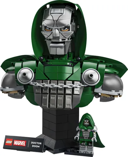 LEGO 76345 Super Heroes Popiersie Doktora Dooma