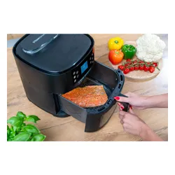 Air Fryer Frytkownica beztłuszczowa AI GÖTZE & JENSEN AF850T by Setti+ WiFi rozpoznawanie potraw i gotowanie na parze