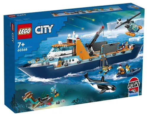 Lego City 60368 Arctic Explorer'ın teknesi