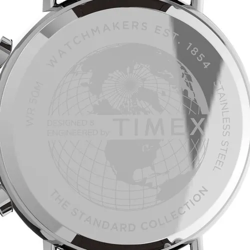 Timex Standart Kronograf Saat TW2V27600 Kahverengi