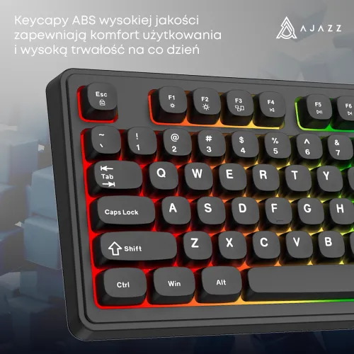 Klawiatura membranowa Ajazz AF98 Czarny