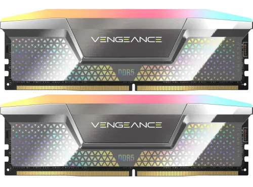 Pamięć RAM Corsair Vengeance RGB DDR5 48GB (2x24GB) 8400 CL40 Szary