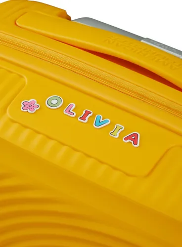 Walizka dziecięca American Tourister Soundbox Mini - golden yellow