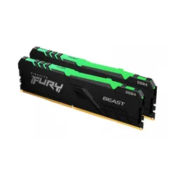 Pamięć DDR4 FURY Beast RGB 32GB(2x16GB)/3200 CL16 1Gx8