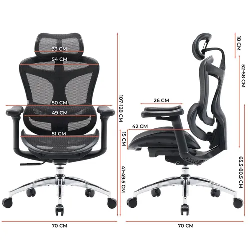 Fotel SIHOO Doro C300L Czarny