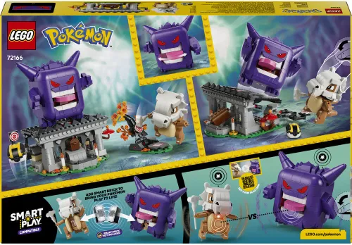 LEGO 72166 Pokémon SMART Play Cubone i Gengar — upiorne starcie