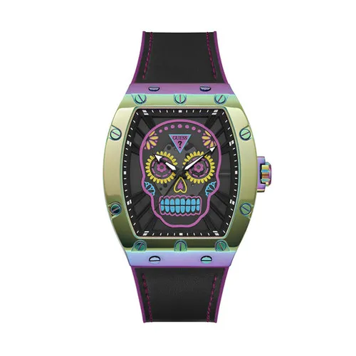 Часы Guess Day of the Dead Santa Muerte GW0506G2 GREEN / BLACK