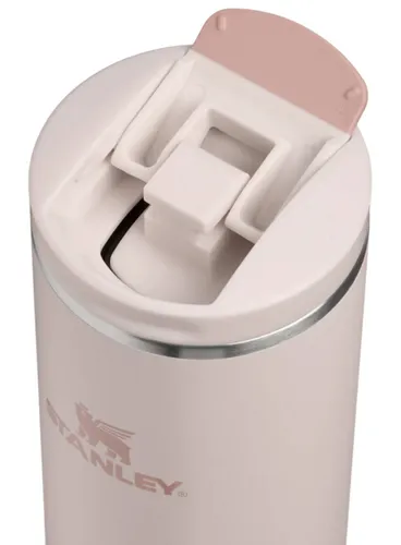 Kubek termiczny Stanley Transit Fliptop Mug 0,47 l - rose quartz