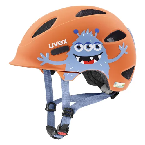Kask rowerowy dziecięcy UVEX Oyo Style monster papaya matt