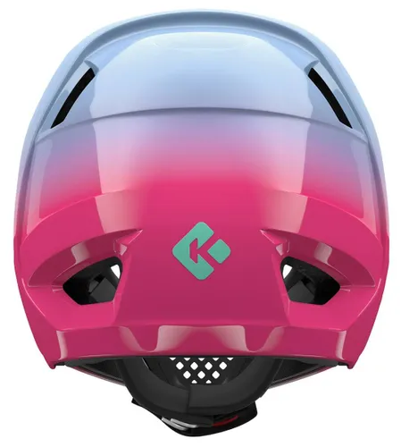 Kask rowerowy LAZER Chase KinetiCore Niebiesko-różowy Full Face (rozmiar S)