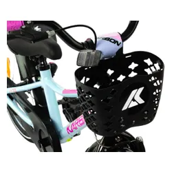 Rower dziecięcy KARBON Jazz 16 cali dla dziewczynki Miętowy