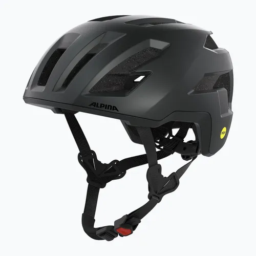 Kask rowerowy Alpina Taunus Gravel MIPS black matte