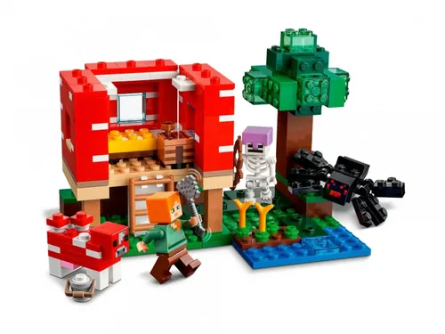 LEGO Minecraft 21179 дом в грибе