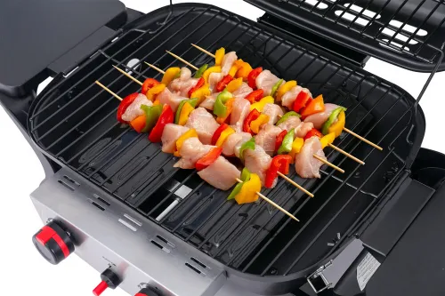 Grill gazowy YATO YG-20005 Yake Czarny 5 kW 47 x 37 cm