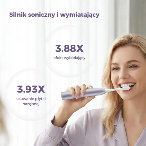 Szczoteczka soniczna DREAME E10F Set Fioletowy