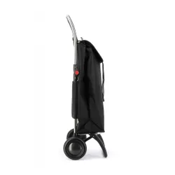 Coș de cumpărături pliabil cu două roți Rolser I-Max MF-black