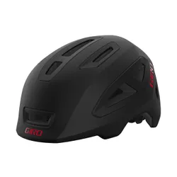 Kask rowerowy dziecięcy Giro Scamp II Integrated Mips Jr matte black/red