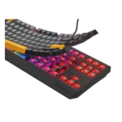 Klawiatura mechaniczna Genesis Thor 230 TKL US RGB Outemu Red Szary