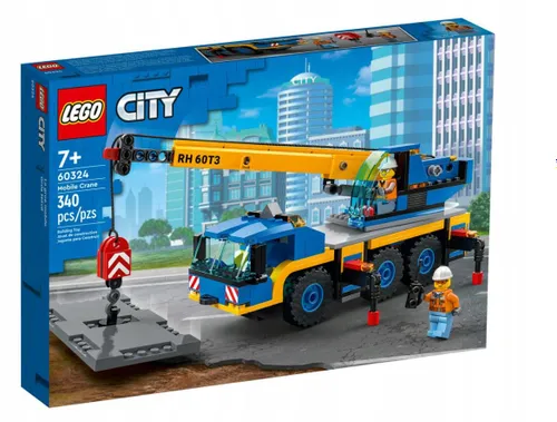 LEGO City строительный автомобиль 60324 кран Auot кран