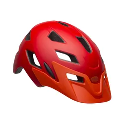 Kask rowerowy dziecięcy Bell Sidetrack Jr matte red/orange