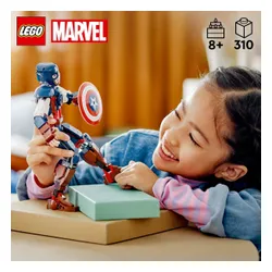 LEGO Super Heroes 76258 Figurka Kapitana Ameryki do zbudowania