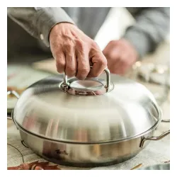 FISSLER Original Profi Collection 2.0 28 cm - pokrywka ze stali nierdzewnej