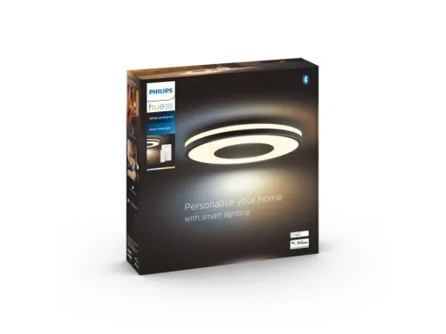 Lampa sufitowa Philips Hue White Ambiance Being 929003055101 Czarny