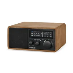 Радиоприемник Sangean WR - 11bt + FM-радио Bluetooth коричневый / черный