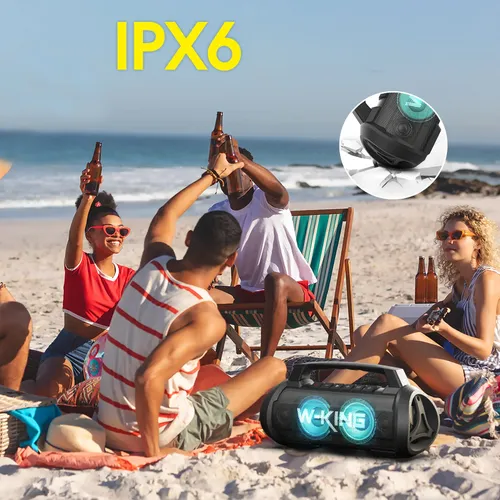 Głośnik mobilny W-KING D10 Czarny