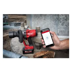 1 Milwaukee M18 Onefhiwf1-802x Tek Tuşlu Darbe Anahtarı (2 pil, şarj cihazı,kılıf)