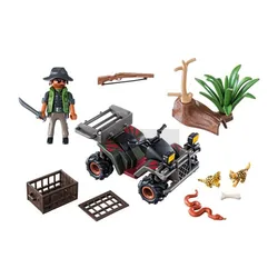 PLAYMOBIL 6939 Kłusownik z quadem