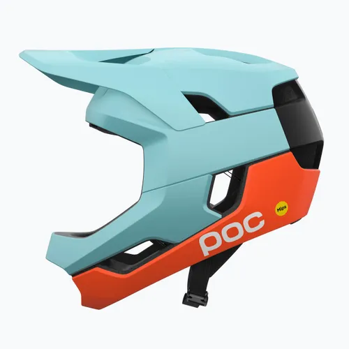 Kask rowerowy POC Otocon Race MIPS indicolite blue matt/carnelian orange matt