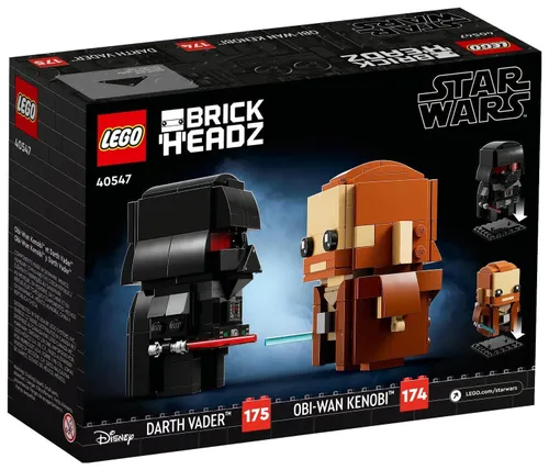 LEGO BrickHeadz Оби-Ван Кеноби и Дарт Вейдер 40547