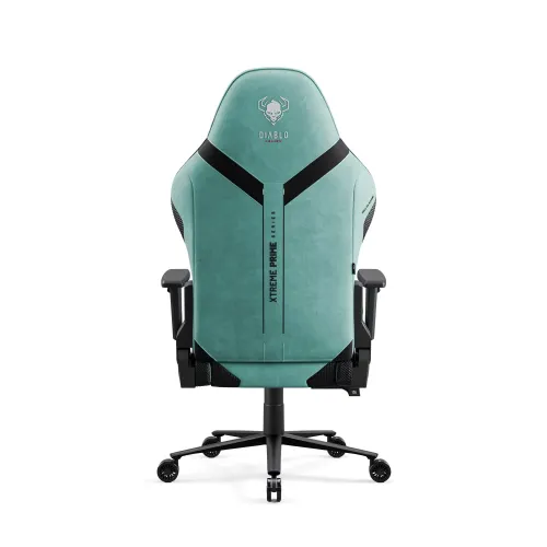Fotel Diablo Chairs X.One Prime,Normal Size, Mystic Mint Gamingowy Do 140kg Tkanina Miętowy