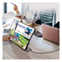 Monitor ZEUSLAP P16T 16" 1920x1200px IPS 3 ms