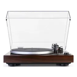 Gramofon DUAL CS 518 Orzech, Manualny, Napęd paskowy,PrędkośĆ odtw. 33,45,78 obr./min,Przedwzmacniacz