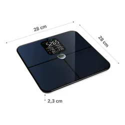 Waga łazienkowa WEBBER Bonita SBS-1321B-B Czarny